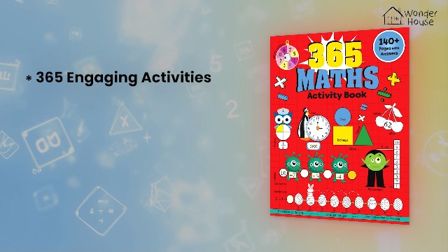 365 Maths Activity Book: Fun Activities and Practice Sheets | Learn Counting, Addition & Subtraction | Ages 4–7 | 3 Hours of Interactive Learning (Paperback)