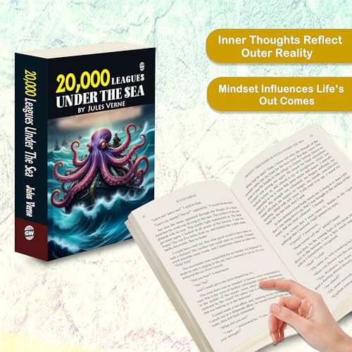 20,000 Leagues Under the Sea (Paperback) :- Jules Verne classic, science fiction adventure, underwater exploration novel, Captain Nemo story, timeless literature classic (Paperback)