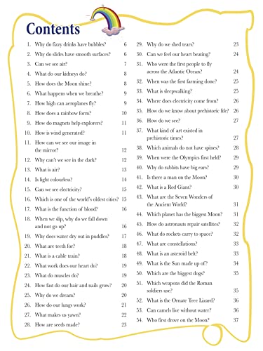 101 Questions and Answers for Children: General Knowledge Book for Kids with Interactive Learning | Fun Facts About Science, History, Nature & More | Fun & Educational Q&A | Build Thinking & Observati (Hardcover)