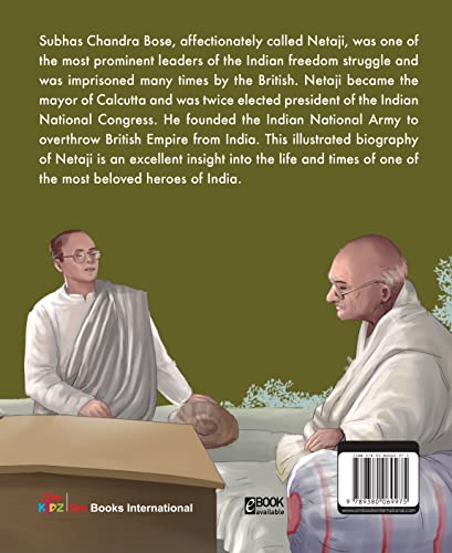 Subhash Chandra Bose Inspiring Biography for Children: Life Story of Netaji Bose | Inspiring Tales of Patriotism & Leadership | Timeless Stories from Indian History | Read-Aloud for Bedtime | Short Mo (Hardcover)