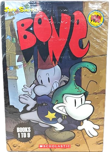 Bone Graphic Novel: The Complete Box-set (Books 1 To 9) (Paperback)
