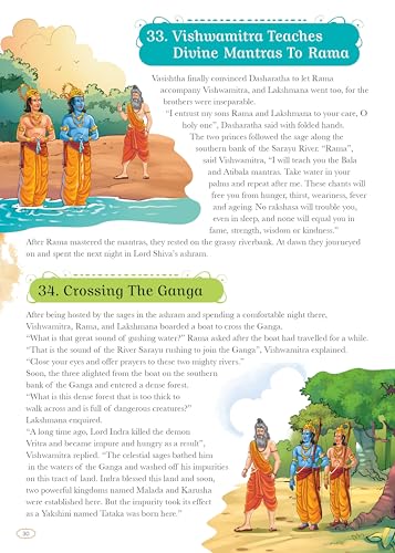 365 Tales from the Ramayana: Illustrated Indian Mythology Stories for Children | Lord Rama, Sita & Hanuman | Hindu Epic Tales | Moral Stories for Kids | 365 engaging stories from the Ramayana—one for  (Hardcover)
