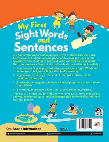 My First Sight Words and Sentence Level 3: Reading Practice Book for Kids | High-Frequency Words | Reading Readiness for Ages 8–11 Years