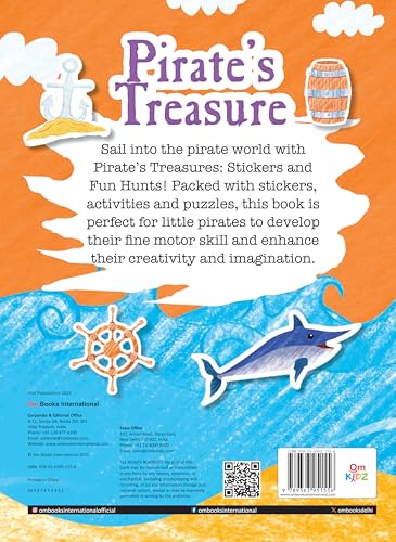 Pirate's Treasure: Stickers and Fun Hunts (Paperback)