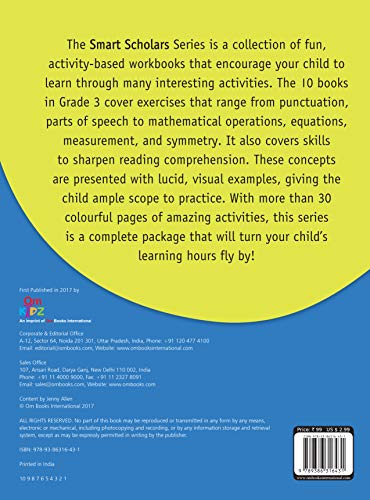 Activity Book : Grade 3 : Smart Scholars Grade 3 Grammar 2 Fun-filled Activities (Smart Scholars Series) (Paperback)