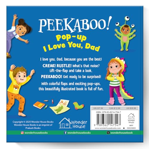 Pee-ka-boo! Pop-up: I Love you Daddy (Pop-up and Lift the Flap ) (Novelty Book)
