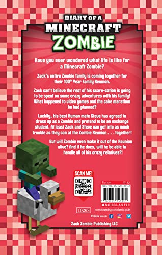 DIARY OF A MINECRAFT ZOMBIE #07: ZOMBIE FAMILY REUNION(PB EDITION) (Hardcover)