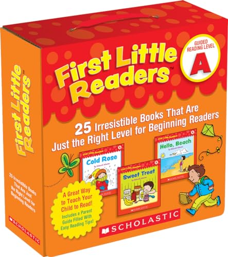 First Little Readers: Guided Reading Level A: 25 Irresistible Books That Are Just the Right Level for Beginning Readers (Paperback)