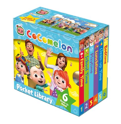 COCOMELON POCKET LIBRARY 6 BOOKS TO SHARE (Board book)