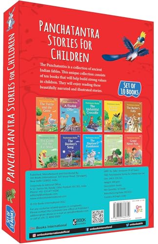 Panchatantra Stories for Children: 10 Best Panchatantra Collection | Illustrated Animal Fables | Easy-to-Read Timeless Moral Tales | Traditional Indian Stories | Wisdom & Fun | Classic Indian Wisdom f (Paperback)