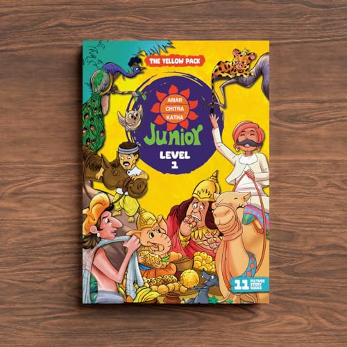 Amar Chitra Katha Junior - Early Reader's Volume 1 – Picture Book Set for Kids | Illustrated Stories for Ages 2+ | Fun Learning & Reading for Beginners (Paperback)