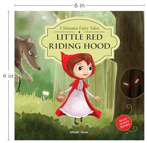 5 Minutes Fairy Tales The Red Riding Hood: Abridged Fairy Tales For Children (Hardcover)