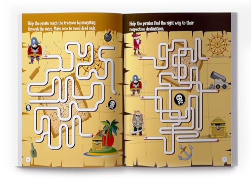 101 Maze Activity Book: Fun & Challenging Mazes for Kids Boost Critical Thinking, Problem-Solving & Motor Skills | Ages 4–8 | Over 100 Engaging Maze Challenges | 3 Hours of Screen-Free Fun | Perfect f (Hardcover)