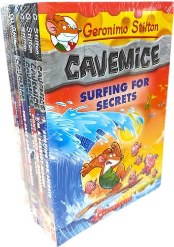 Geronimo Stilton: Cavemice Box-set (8 Books) (Paperback)