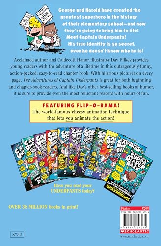 CAPTAIN UNDERPANTS #01: THE ADVENTURES OF CAPTAIN UNDERPANTS (Library Binding)