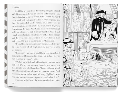 Kidnapped for Kids : Illustrated Abridged Children Classic English Novel with Review Questions (Hardcover)