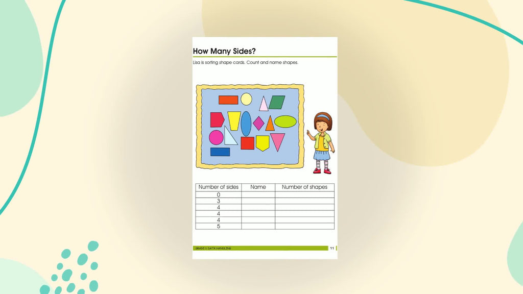 Data Handling Fun-Filled Activity Book for Kids Grade 1: Smart Scholars | Fun Collection | Engaging Exercises | Discovery and Learning ; 6+ Ages (Paperback)