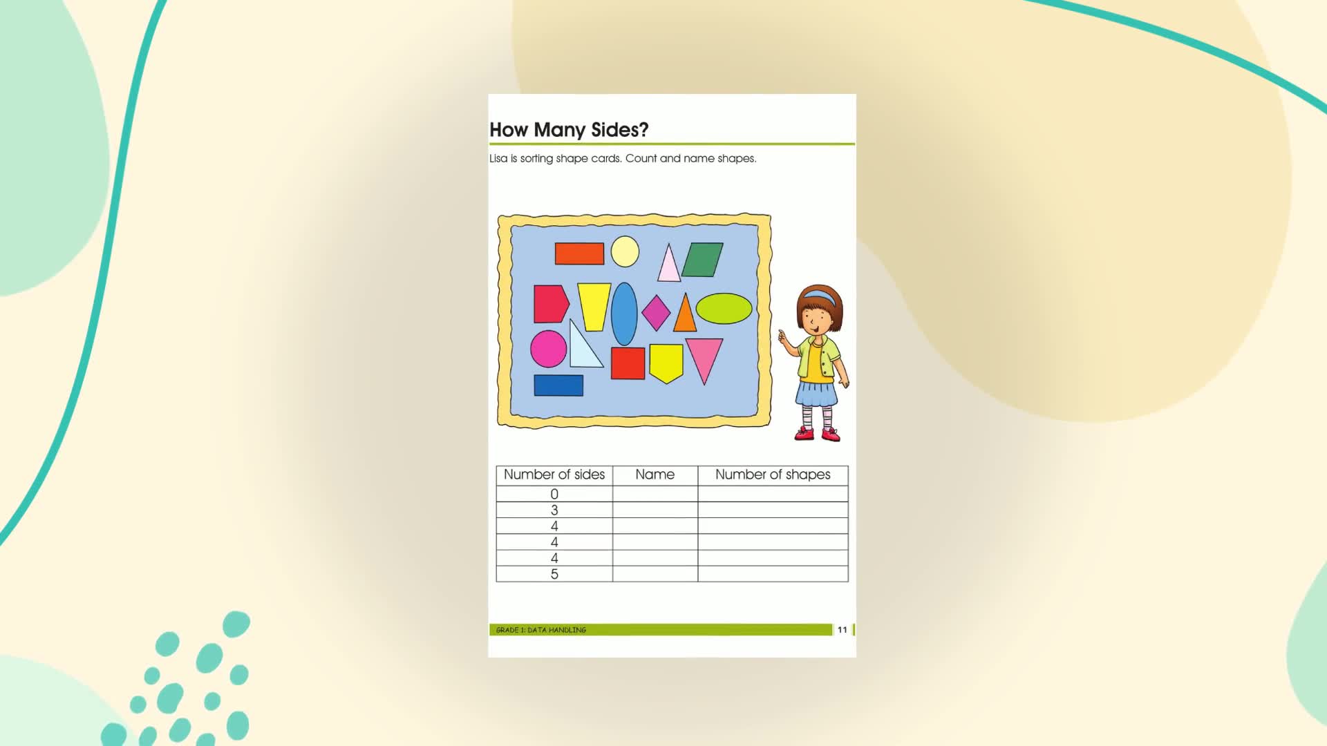 Data Handling Fun-Filled Activity Book for Kids Grade 1: Smart Scholars | Fun Collection | Engaging Exercises | Discovery and Learning ; 6+ Ages (Paperback)