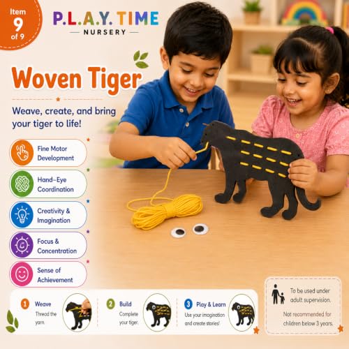 PLAY Time 2025 Nursery Complete Learning Kit Age 3-4 | NCF 2022 | + 7 DIY Activity Manipulatives + Digital App | Play-Based Preschool Learning | ... STEM Kit (PLAY Time Early Learning Programme) (Product Bundle)