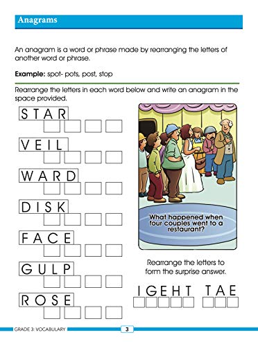 Third Grade Activity Book: 320 Pages of Practice for Ages 8-9 - Grammar, Math Operations, Writing, Social Science, Geometry, Measurement & Data Handling, Vocabulary, Science & more (Paperback)