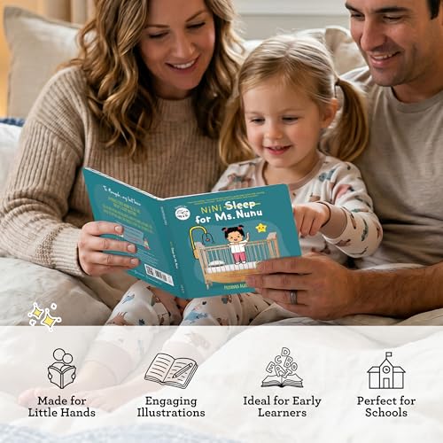 Nini for Ms Nunu | Lift-the-Flap Board Book for Toddlers on Bedtime Routine by SAM & MI | Interactive Story Book for Kids & Babies | Up to 4 Years (Board book)