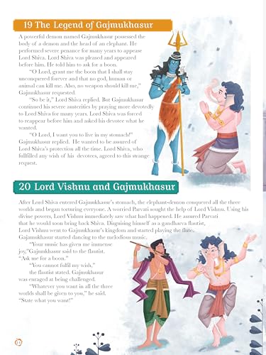 101 Tales of Ganesha: Stories of Lord Ganesha’s Wisdom, Miracles & Devotion | Inspirational Hindu Tales for Kids | Illustrated Storybook from the Puranas & Mythology | Ages 6+ (Paperback)