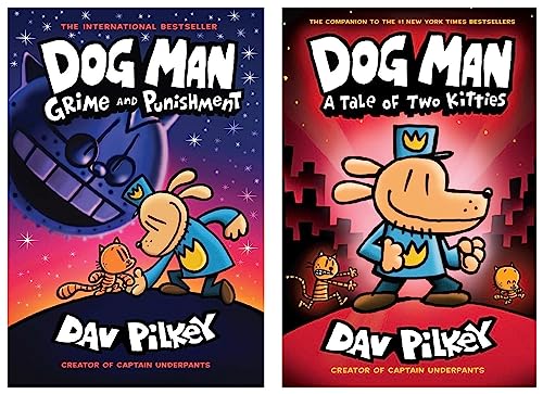 DOG MAN #03: A TALE OF TWO KITTIES & DOG MAN #09: GRIME AND PUNISHMENT (Product Bundle)