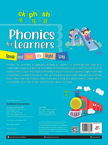 Phonics for Learners: Speak and Spell the Right Way - Boost Reading for Kids | Sound Out Words | Master Letter Sounds | English Phonics for Early Learners; 6+ Ages (Cutout activity series) (Paperback)