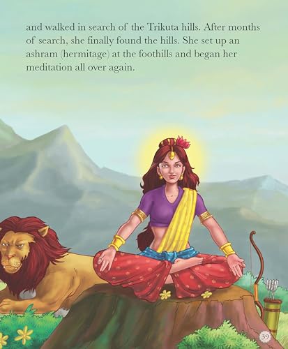 Vaishno Devi: The Powerful Goddess - Indian Mythology Illustrated Storybook for Children | Tales of the Mother Goddess | Adventure Stories of Faith and Power | Tales of Hindu Gods | Tales from Hindu M (Paperback)