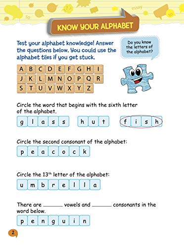 Activity Book : Verbal Reasoning Activity Workbook Grade 1 (Paperback)