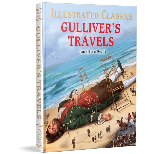 Gulliver Travels : Illustrated Abridged Children Classics English Novel with Review Questions (Hardcover)