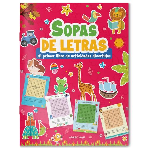 My First Fun Activity Book of Word Search – Spanish Build Spanish vocabulary with fun word searches | Great for early learners | Ages 5–8 | Bilingual Brain Boosters (Paperback)