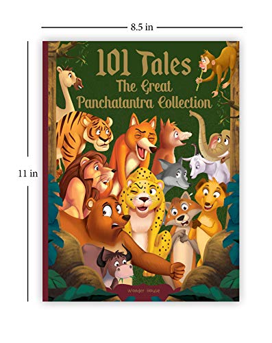 101 Tales The Great Panchatantra Collection - Collection of Witty Moral Stories For Kids For Personality Development (Hardback) (Hardcover)