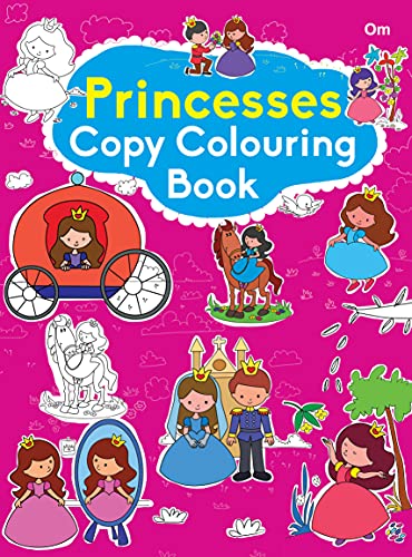 Colouring book : Copy Colouring Book Princess (Colouring book for kids) (Paperback)