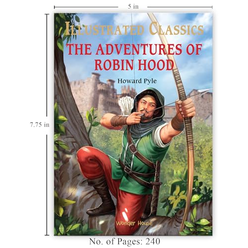 The Adventures of Robin Hood: Illustrated Abridged Children Classics English Novel With Review Questions (Hardback) (Hardcover)