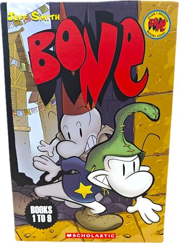 Bone Graphic Novel: The Complete Box-set (Books 1 To 9) (Paperback)