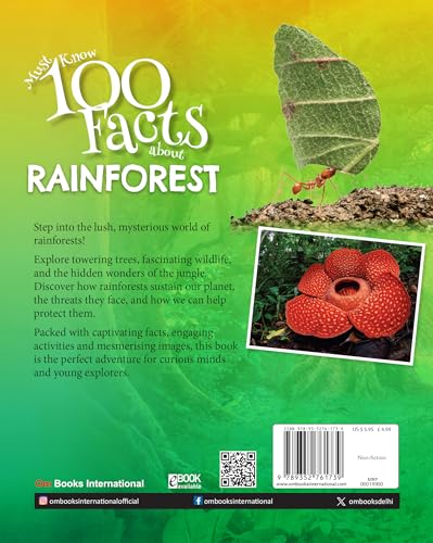 Must Know 100 Facts About Rainforest (Paperback)