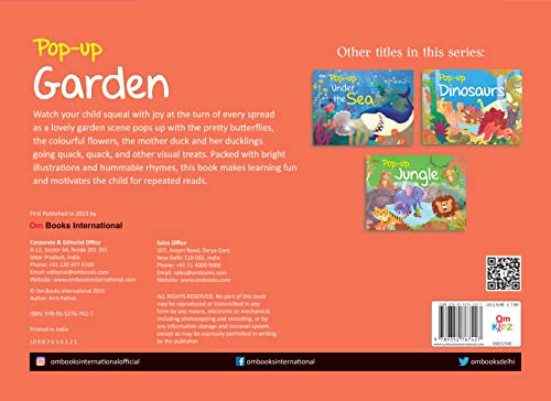 Pop Up Garden Book for Children: 3D Interactive Adventure Pop Up Book for Kids | Magical Garden Moments | Explore Nature’s Beauty | Fun Learning in Every Pop Up Page | Pop Up Exploration for Little Na (Pop-Up)