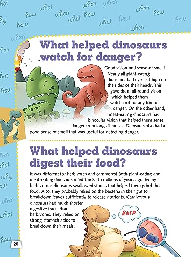 Encyclopedia: My Encyclopedia of Dinosaurs - What? Why? How? When? - Encyclopedia books for Children (Paperback)