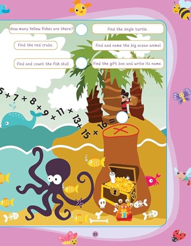 505 Activities for Kids Age 4+ with Fun-filled Educational Activities - Mazes, Connect the dots, Colouring, Word search, Picture puzzles (Paperback)