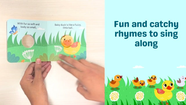 Little Rabbit Finger Puppet Book - Fun Activities Board books for Kids – Picture Book (Board book)