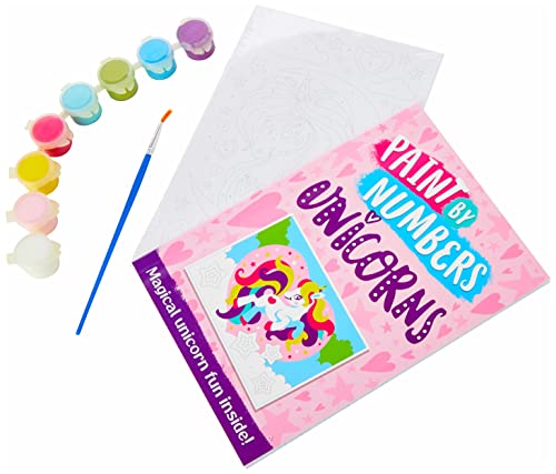 Paint by Numbers Unicorns (Paperback)
