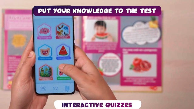 First Encyclopedia Life on Earth with AR (Augmented Reality) - Human Body, Animals & Plants For Kids, Early Learning Activity Book, Encyclopedia For Kids (Paperback)