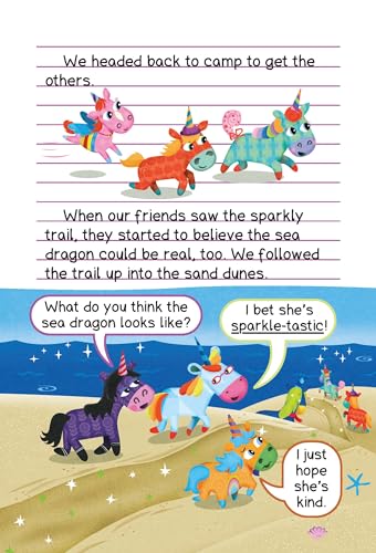 Unicorn Diaries #12: Legend Of The Sea Dragon (Library Binding)
