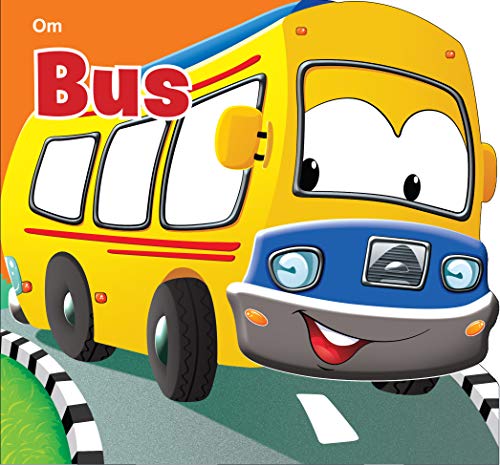 Board Books : Transport (Set of 6 Books) (CAR, BUS, FIRE ENGINE, AIRPLANE, SHIP, TRAIN) (Cutout Board Books) (Product Bundle)