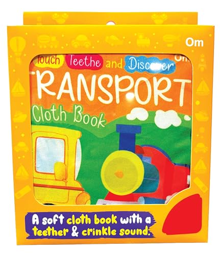 Transport Cloth Book: Touch, Teethe and Discover | A Soft Cloth book with a teether & Crinkle Sound | Novelty Book (Novelty Book)