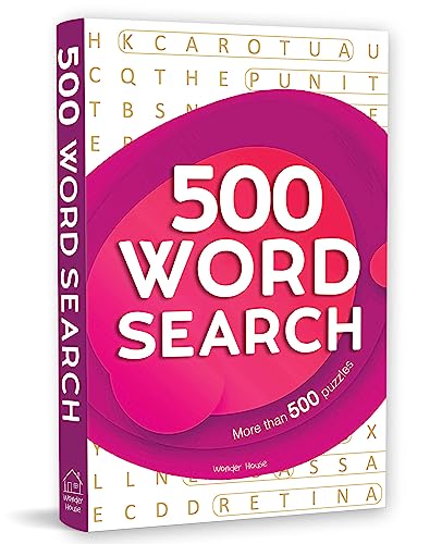 500 Word Search Bind-up (Paperback)