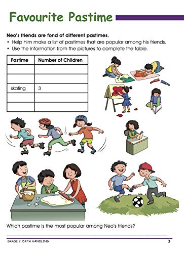 Activity Book : Grade 2 : Smart Scholars Grade 2 Data Handling Fun-filled Activities (Smart Scholars Series) (Paperback)
