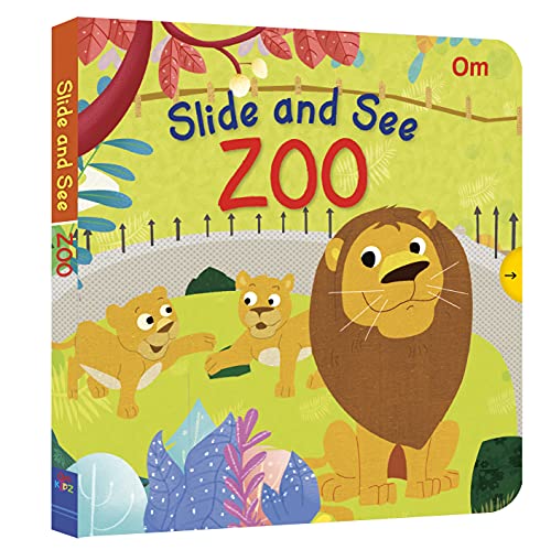 Slide and See Board Book : Zoo (Board book)