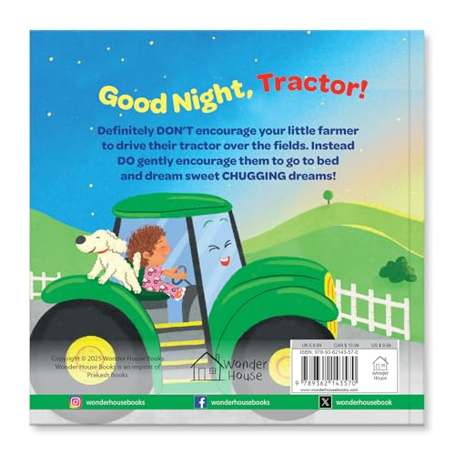Good Night, Tractor! (Lift the Flap) (Board book)